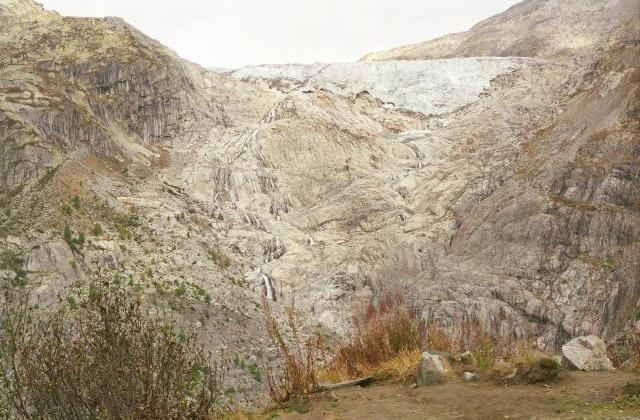 Glacier du Rhône, Suisse. 1990