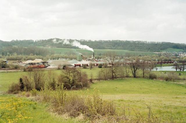 D1 entre Saint-Aubin-le-Cauf et Arques-la-Bataille, Normandie. 2006