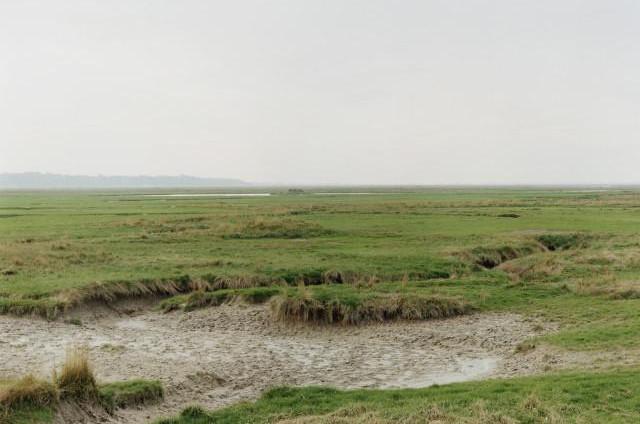 Saint-Valery-sur-Somme, Baie de Somme, grande marée. Hauts-de-France. 2013